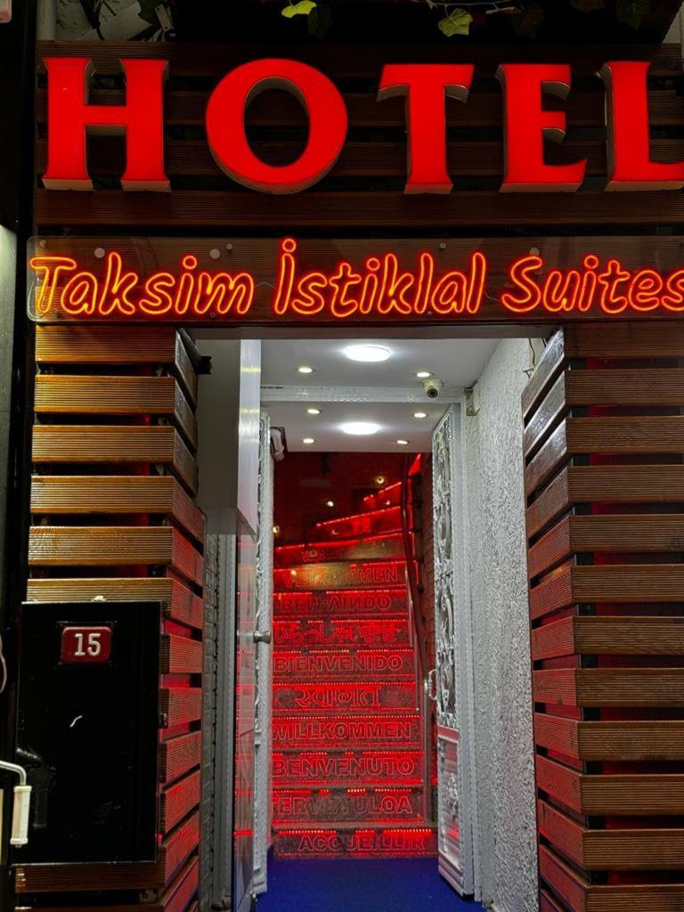 Taksim Istiklal Suites Istambul Exterior foto