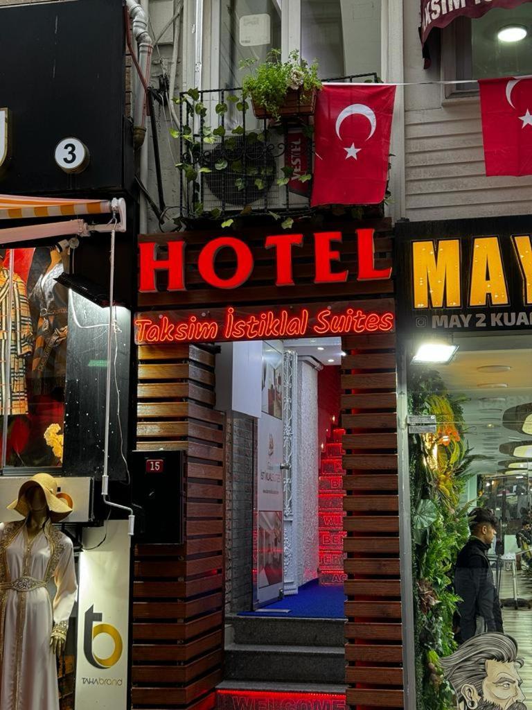 Taksim Istiklal Suites Istambul Exterior foto