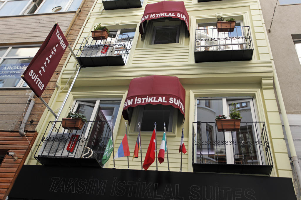 Taksim Istiklal Suites Istambul Exterior foto